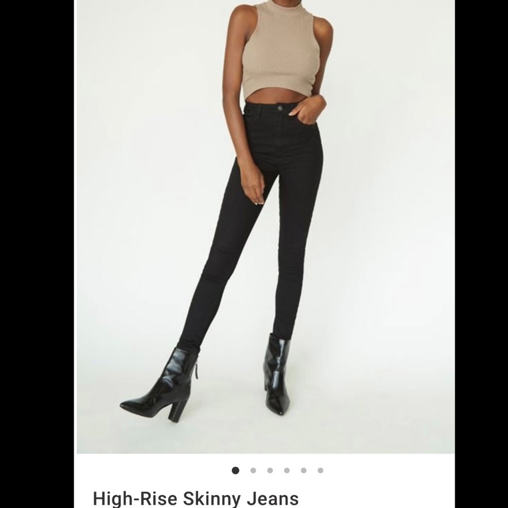 High rise skinny Jean